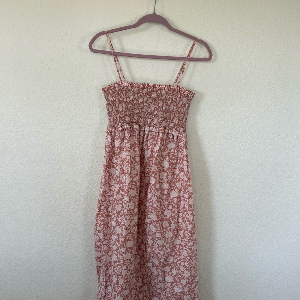 J. Crew Pink Floral Dress